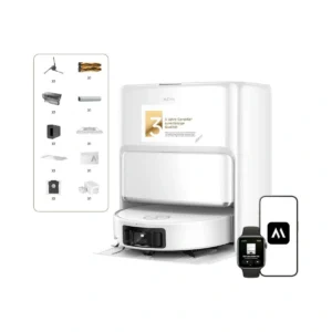 Прахосмукачка робот с моп Mova Z60 Ultra Roller Complete RLZ73CE бял