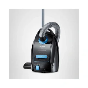 Мощна прахосмукачка с торба Siemens VSQ5X1230 Q5.0 в черен и син цвят