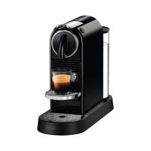 • Елегантна черна кафемашина с капсули DeLonghi Nespresso CitiZ EN167.B от Rebox.bg